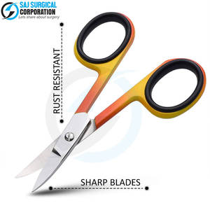 Tijeras para Cutículas de Diseño Personalizado Profesional de Alta Calidad, Hoja Curva de Acero Inoxidable, Mango de Acero, Duraderas, Reutilizables, Logotipo Personalizado - Product Image 4