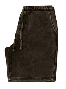 Ensemble de survêtement vintage pour homme avec logo personnalisé, sweat-shirt et short de haute qualité, lavage à l'acide, impression sérigraphique - Product Image 3