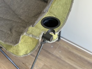 Huy Gia Silla plegable doble Diseño de metal moderno y ligero para picnics y Playa Muebles de exterior para 2 personas - Product Image 2