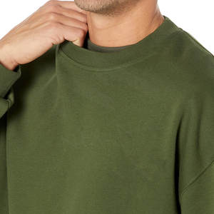 Conjuntos de chándal de algodón 100% de peso pesado de Color sólido sin costuras para hombres de alta calidad al por mayor ropa de calle de Tallas grandes - Product Image 5