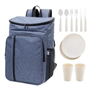 Duonic RPET Eco-Friendly Thermal Backpack for <b>Camping</b> <b>Kitchen</b> for Gadgets - Product Image 1