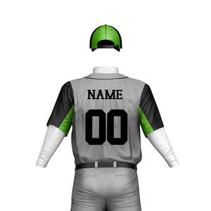 Produit le plus vendu, uniforme de baseball, tenue d'équipe professionnelle, ensemble maillot et pantalon de baseball de couleur unie - Product Image 6