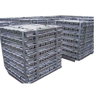 99.995% lingotes de zinc resistentes a la corrosión de metal de zinc puro para recubrir componentes automotrices de hardware industrial - Product Image 1