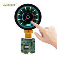 Module d'écran LCD circulaire OEM 480*480, écran tactile capacitif rond de 2,8 pouces, écran d'affichage I2C pour Raspberry PI