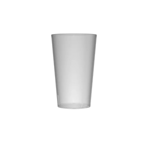 Bicchiere Non Stampato 12cl Traslucido Ecologico Senza BPA in Plastica Riutilizzabile Adatto al Microonde Nessun Ordine Minimo Prodotto in Francia - Product Image 1