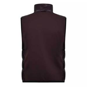 Nuevo Diseño de Moda de invierno con logotipo personalizado hinchado calentador de cuerpo de invierno con cuello levantado para hombre chaleco sin mangas chaquetas acolchadas personalizadas - Product Image 2