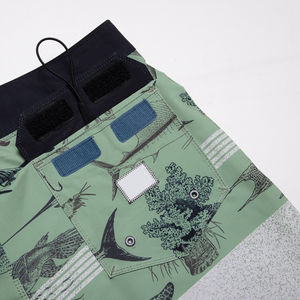 Pantalones cortos de cintura media para hombre de alta calidad, pantalones cortos de secado rápido de algodón Spandex, traje de baño de calle alto sólido, pantalones cortos de playa transpirables - Product Image 5