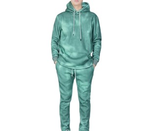 Gran oferta de ropa deportiva Tie Dye, chándal cómodo y transpirable, capucha con logotipo personalizado, estilo de tendencia superior, técnicas impresas al mejor precio - Product Image 1