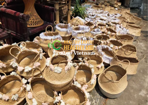 Hot Sale 2025!!! Seagrass <b>Basket</b>/ Seagrass <b>Belly</b> <b>Basket</b>/ Vietnam Seagrass <b>Baskets</b> From Eco2go Vietnam - Product Image 4