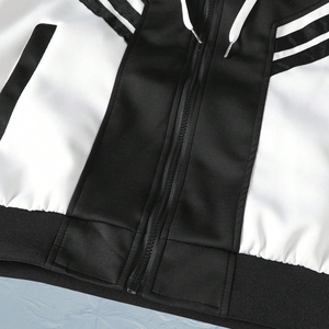 Conjunto Deportivo con Capucha para Hombre de Alta Calidad, Logotipo Personalizado, Transpirable, Ligero, Ropa Deportiva, Tallas Grandes, Diseño Sólido, Invierno - Product Image 1