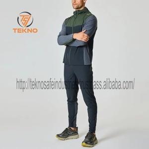 Chándal de nailon de alta calidad para hombre 2025, recién llegado, conjunto cortavientos ligero, combinación de colores a la moda para correr - Product Image 3