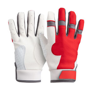 Gants de frappe de baseball personnalisés par le fabricant, gants de frappe de softball en cuir de haute qualité avec logo personnalisé, Guantes Beisbol - Product Image 1