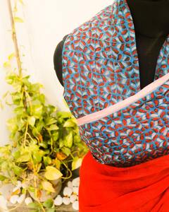 Ropa étnica india pakistaní, saris de seda de algodón con estampado digital tradicional para mujeres, ropa de fiesta, ocasiones de boda, directo - Product Image 3