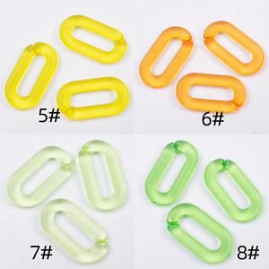 โซ่เรซิ่นขนาดใหญ่ หลากสี สำหรับตกแต่งผนัง งาน DIY ฉากกั้นห้อง และม่าน - Product Image 4