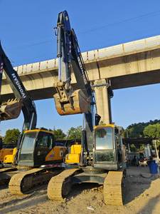 Excavadora de orugas mediana Hyundai R205 de 20 toneladas, excavadora hidráulica de segunda mano, bomba de válvula Yuken, núcleo, motor Cummins, incluye núcleo - Product Image 4