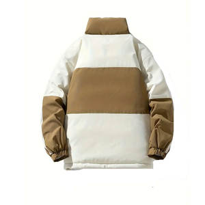 Veste polaire d'hiver pour hommes de haute qualité sur mesure tissu en toile respirante prix de gros avec logo personnalisé - Product Image 2