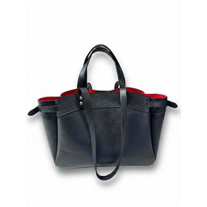 Sac à main et sac bandoulière souples en cuir véritable Dollar - Fabriqué en Italie - Art. 26013 - Product Image 2