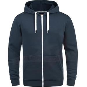 Sweat-shirts à capuche unis pour hommes, style streetwear, en coton épais, à épaules tombantes, personnalisables avec logo, vente en gros, OEM ODM - Product Image 4