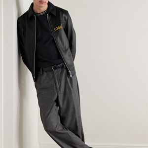 OEM personalizado transpirable hombres chaqueta de cuero al por mayor chaquetas de cuero para los hombres - Product Image 3