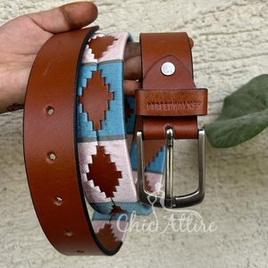 Nuevo elegante e informal hecho a mano de cuero genuino Real cinturón clásico para hombres personalizado grano completo desgastado cinturón de cuero Real para hombres - Product Image 1