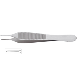 Fórceps de pulgar de instrumentos quirúrgicos de acero inoxidable con logotipo personalizado de la mejor fábrica - Product Image 1