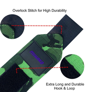 2025 Service OEM personnalisé dernier Style haltérophilie poignets meilleur fabricant réglage respirant haltérophilie poignets - Product Image 4