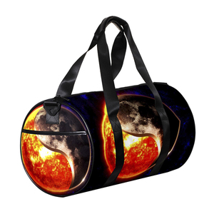 Bolsa de lona de cuero genuino de nuevo estilo con cremallera YKK y compartimento para zapatos para aventuras de fin de semana al aire libre - Product Image 6