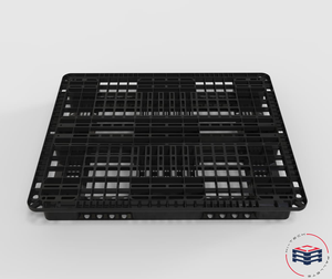 พาเลทพลาสติกอุตสาหกรรม HT-100 คุณภาพสูง รับน้ำหนักได้ 13227 ปอนด์ ขนาด 130x110x15 ซม. ดีไซน์คุ้มค่า ใช้งานง่าย - Product Image 2