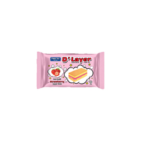 Hwa Tai D Layer Gâteau Saveur Fraise 18g x 18s x 12 boîtes