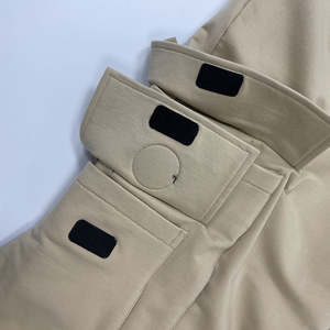 Pantalones Jogger Personalizados Lavados OEM para Hombre, Pantalones Cargo Holgados, Pantalones Deportivos con Cordón Alto, Pantalones Deportivos Casuales Sólidos de Talla Grande, Pantalones Holgados - Product Image 4