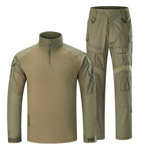 Ensemble veste et pantalon unisexe ZJFIT HI-TAKTI-9 vert G3 camouflage, en polyester/coton, tissu ripstop, pour activités de plein air. - Product Image 6