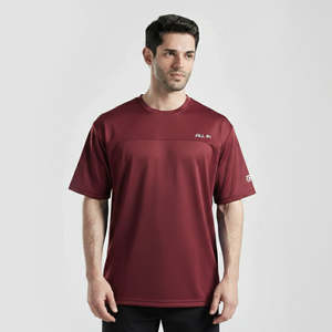 Camiseta Deportiva Extra Grande 'All Jersey' Color Granate 2026, Talla XL, Alta Calidad en Poliéster, Pantalón Corto, Técnica de Sublimación con Número - Product Image 1