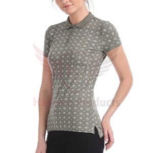 Tenis de Golf para mujer de calidad superior atlético para Polos de secado rápido estilo informal cómodo de talla grande deportes Tops de punto - Product Image 2