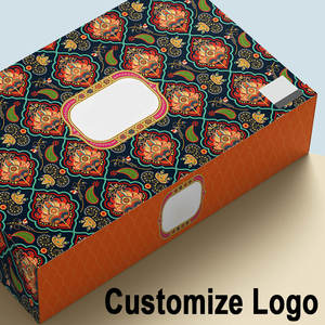 Contenedor de galletas Cajas Vacías de lujo Dulce Retro Paquete de fiesta Caramelo Chocolate Dulce Favor Cajas de regalos para fiesta - Product Image 5