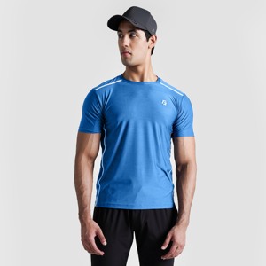 Overland Technical Outdoor Apparel - Camiseta Deportiva en Azul - Product Image 1