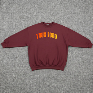 Sweat-shirt à capuche oversize pour femme en molleton 100 % coton, personnalisable avec impression sérigraphique sur le devant, confortable, style streetwear, OEM/ODM - Product Image 4