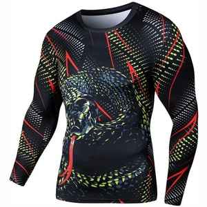 Sublimated Full Sleeve <b>MMA</b> <b>Rash</b> <b>Guard</b> BJJ <b>Rash</b> <b>Guard</b> Compression Shirt <b>MMA</b> <b>Rash</b> <b>guard</b> for Men - Product Image 3