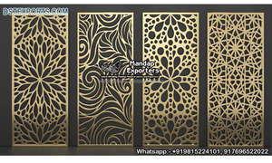 Panel de Diseño Acrílico Cortado con Láser para Escenario de Boda, Marco de Diferentes Formas Cortado con Láser para Decoración de Bodas, Instalación de Panel Cortado con Láser, Canadá - Product Image 3