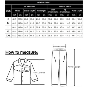 Conjunto de pantalones de pijama de talla grande para hombre, pantalones de franela a cuadros de seda para dormir y descansar, conjunto de pijama de fibra de bambú transpirable - Product Image 6