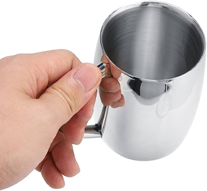 ถ้วยกาแฟสแตนเลสสตีลไวน์ดีไซน์ยอดนิยมงานหัตถกรรมจากธรรมชาติ - Product Image 5