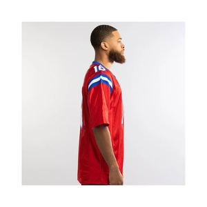 Ropa deportiva de gran tamaño American Mesh Jersey personalizado Vintage para hombre Boxy Jersey 100% poliéster American Football Jerseys camisetas - Product Image 6