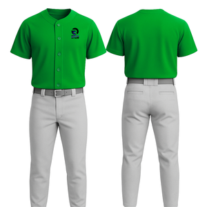 Conjunto de uniformes de béisbol sublimados, camiseta y pantalones de equipo personalizados, tela transpirable de secado rápido para adultos y equipos juveniles - Product Image 4