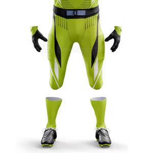 Venta caliente de diseño personalizado uniforme de fútbol americano ligero conjuntos de manga corta a un precio - Product Image 5