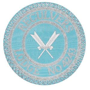 2025 Personnalisable Or Bullion Fil Brodé Perles Tablier En Cuir Motif Carré À Coudre pour Toute Province De Rang - Product Image 2