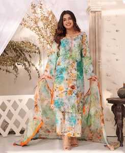 Vestido de fiesta Formal sin costuras más vendido para mujer nuevo diseñador longitud Regular Salwar Kameez 2025 vestido musulmán para primavera - Product Image 4