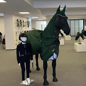 Manta de Invierno Personalizada de Alta Calidad, Manta de Forro Polar con Malla Transpirable, Tamaño Estándar, Reutilizable, para Caballos, Productos Veterinarios - Product Image 3