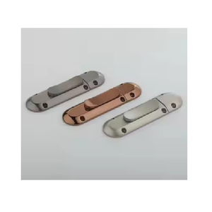 Conception moderne robuste en alliage de Zinc finition Premium Passage porte poignée loquet levier serrure bon fonctionnement Durable salle de bain - Product Image 1