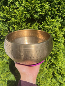 Bols chantants en métal poli faits à la main authentiques de designer Méditation Yoga Guérison sonore Bien-être spirituel Résonance durable - Product Image 2
