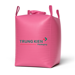 Bolsa a granel FIBC impermeable de 500 a 2500kg, contenedor de buena calidad, carga tejida, PP, transpirable, personalización, fabricante de Vietnam - Product Image 3