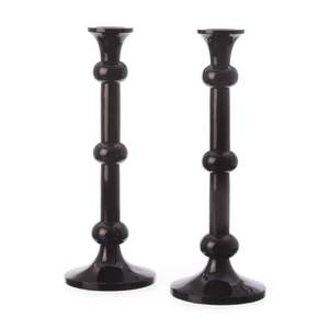 Large Metal Hammered <b>Candle</b> <b>Pillar</b> High Quality Home Decor Set of 3 <b>Black</b> Nickel <b>Candle</b> <b>Holder</b> - Product Image 5